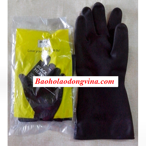 Găng tay cao su chống axit G17K