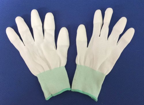 GĂNG TAY PHÒNG SẠCH PU PHỦ ĐẦU NGÓN